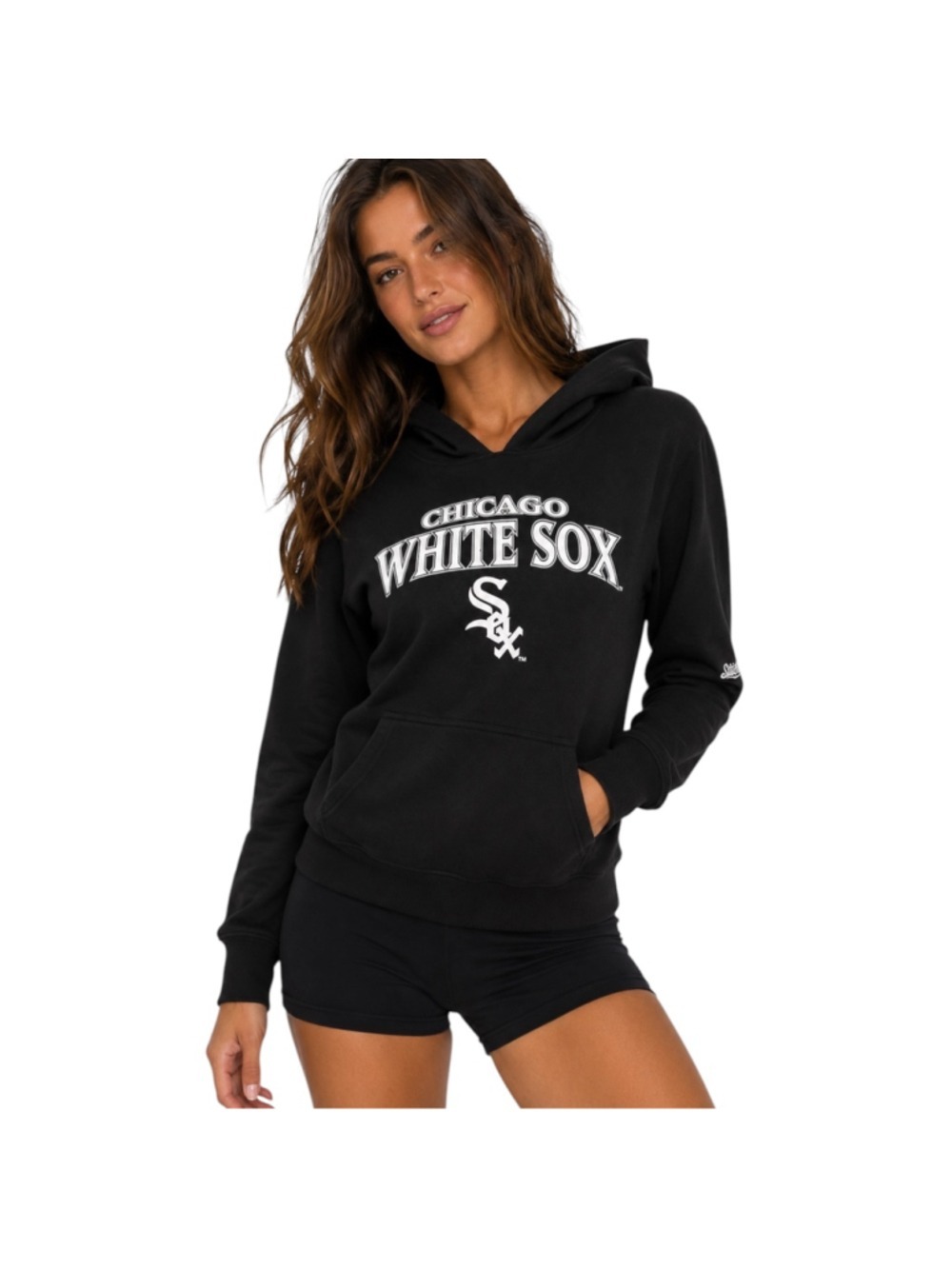Chicago White Sox MLB Stitches Black Pullover Hoodie Small S Unisex Baseball Fan